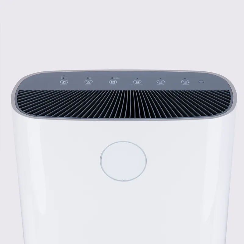 EVA Alto four Air purifier touch control operation