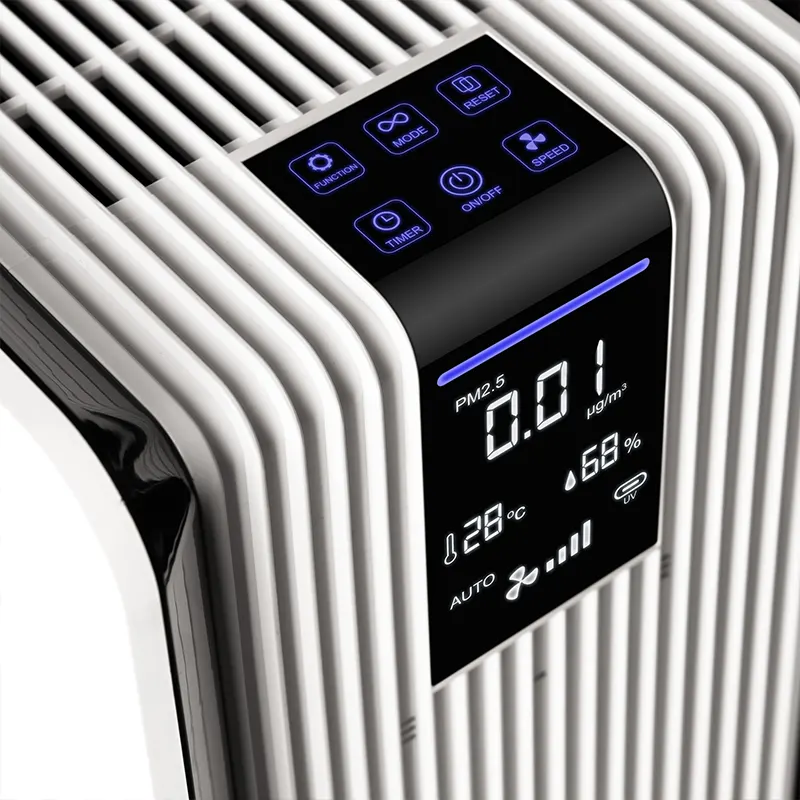 EVA Alto infinity Air purifier LED touch display