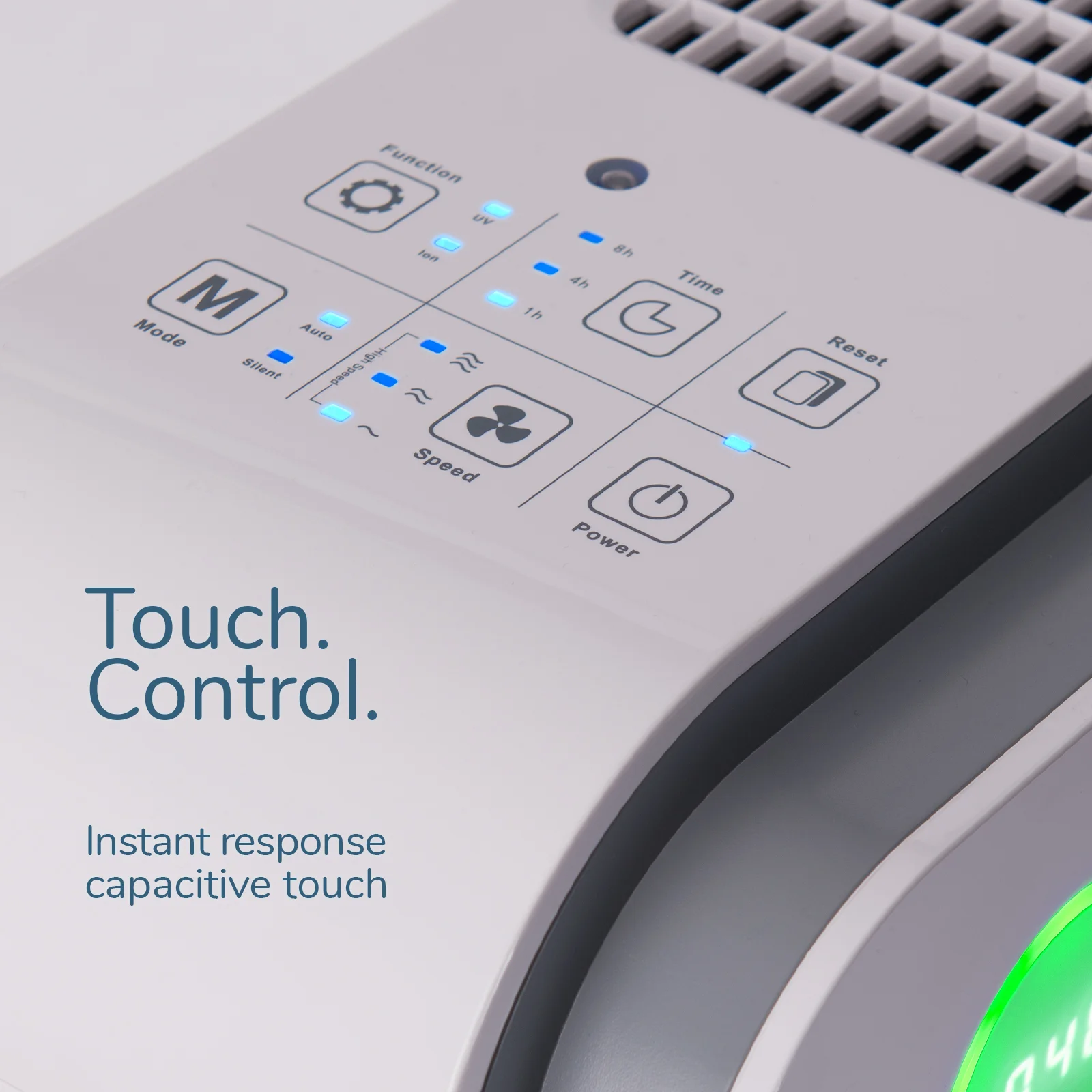 EVA Alto nine Air purifier touch control