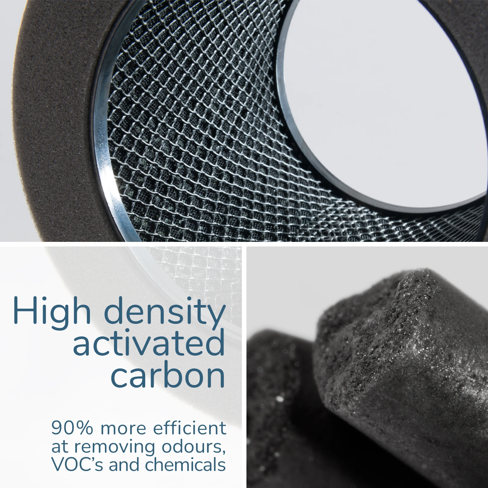 EVA Alto one Air purifier high density activated carbon