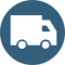 Free next day delivery icon