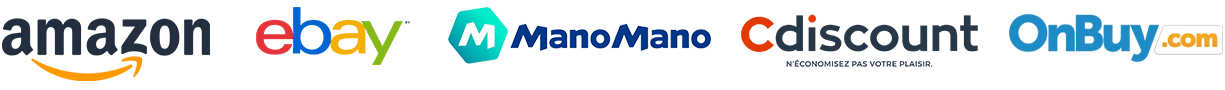 marketplace icons for eBay Amazon Cdiscount ManoMano onBuy